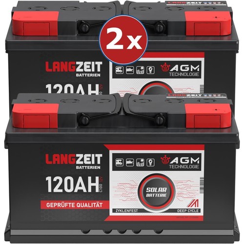 Solarbatterie 120ah 12v - 120ah, 24v