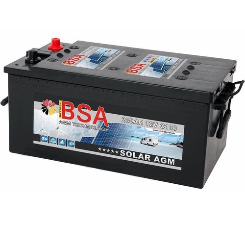 Bsa agm batterie 230ah 12v - bsa,