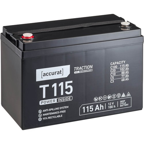 Solarbatterie gel 12v 115ah - solarbatterie,