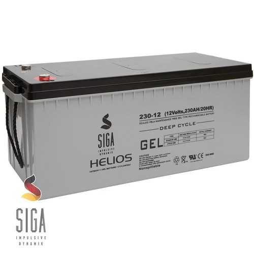 Akku 12v 230ah blei gel - 12v,