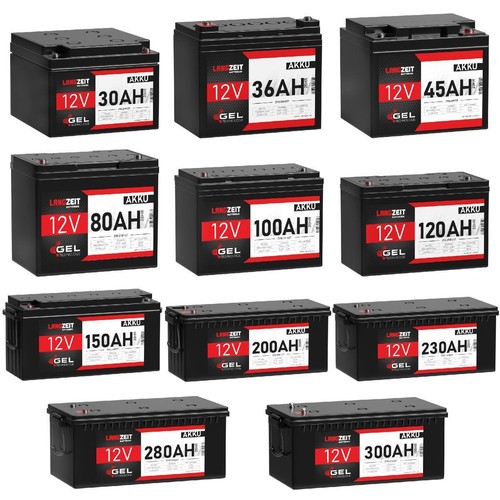 Gel akku 12v 30ah 36ah - akku, 45ah