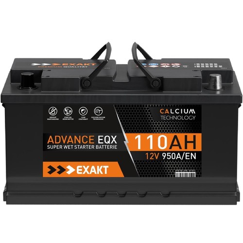 Exakt autobatterie 12v 110ah - autobatterie,