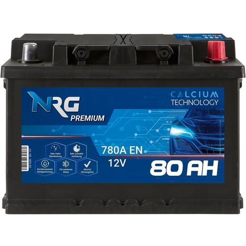 Autobatterie nrg 12v 80ah - autobatterie,