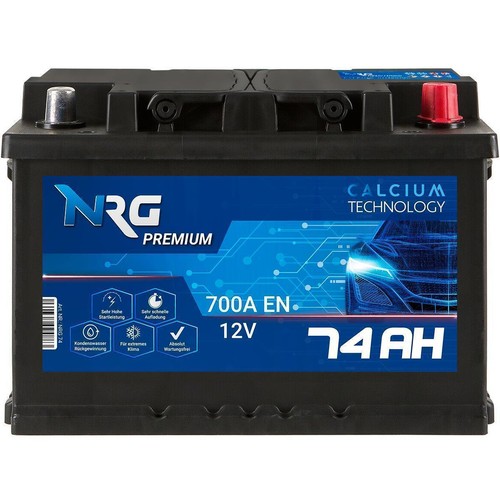 Autobatterie nrg 12v 74ah - autobatterie,
