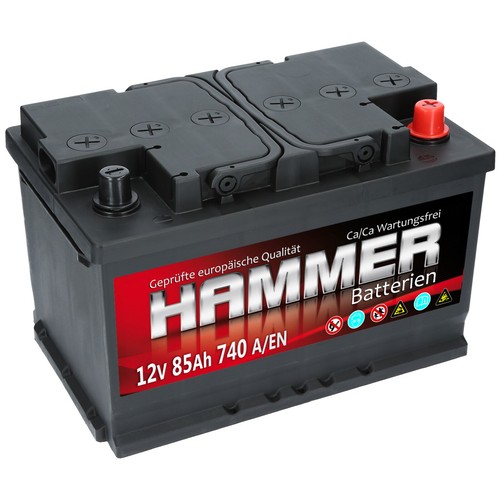 Autobatterie 12v 85ah - 740a, en
