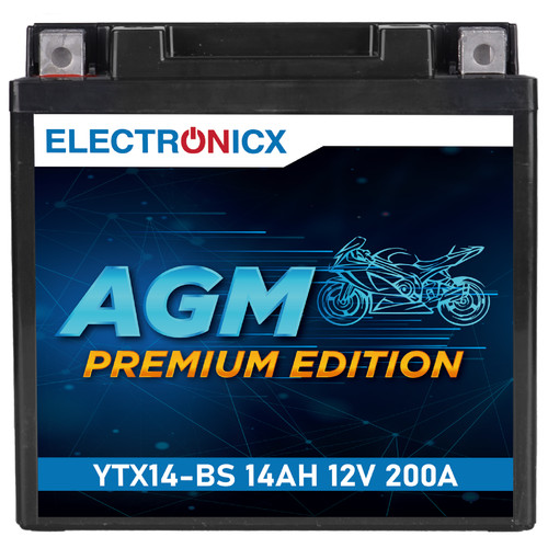 Electronicx ytx14 agm - ytx14-bs,
