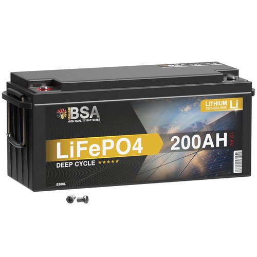 Lifepo4 200ah 12v - 200ah,