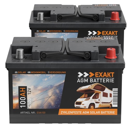 Solarbatterie 100ah 12v agm - solarbatterie,