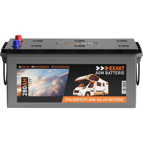 Agm batterie 12v - 12v, 280ah