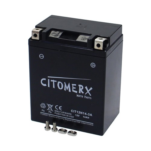 Batterie gel 12n14 - gel-batterie, 12n14-3a
