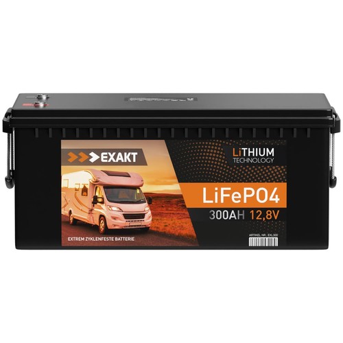 Exakt lifepo4 300ah 12v - exakt,